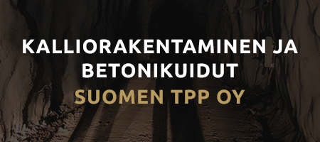 Suomen TPP kalliorakentaminen ja betonikuidut